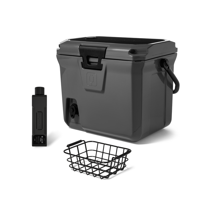 Br Tank 20-Quart Grab + Go Cooler Bundle | Charcoal