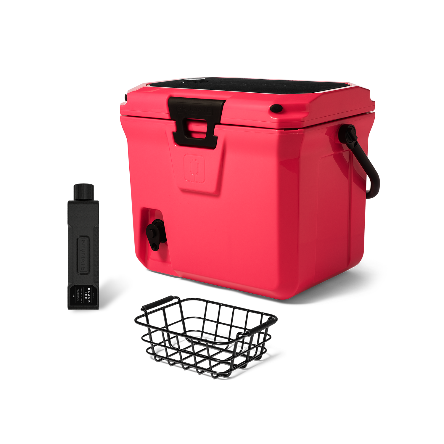 Br Tank 20-Quart Grab + Go Cooler Bundle | Neon Pink