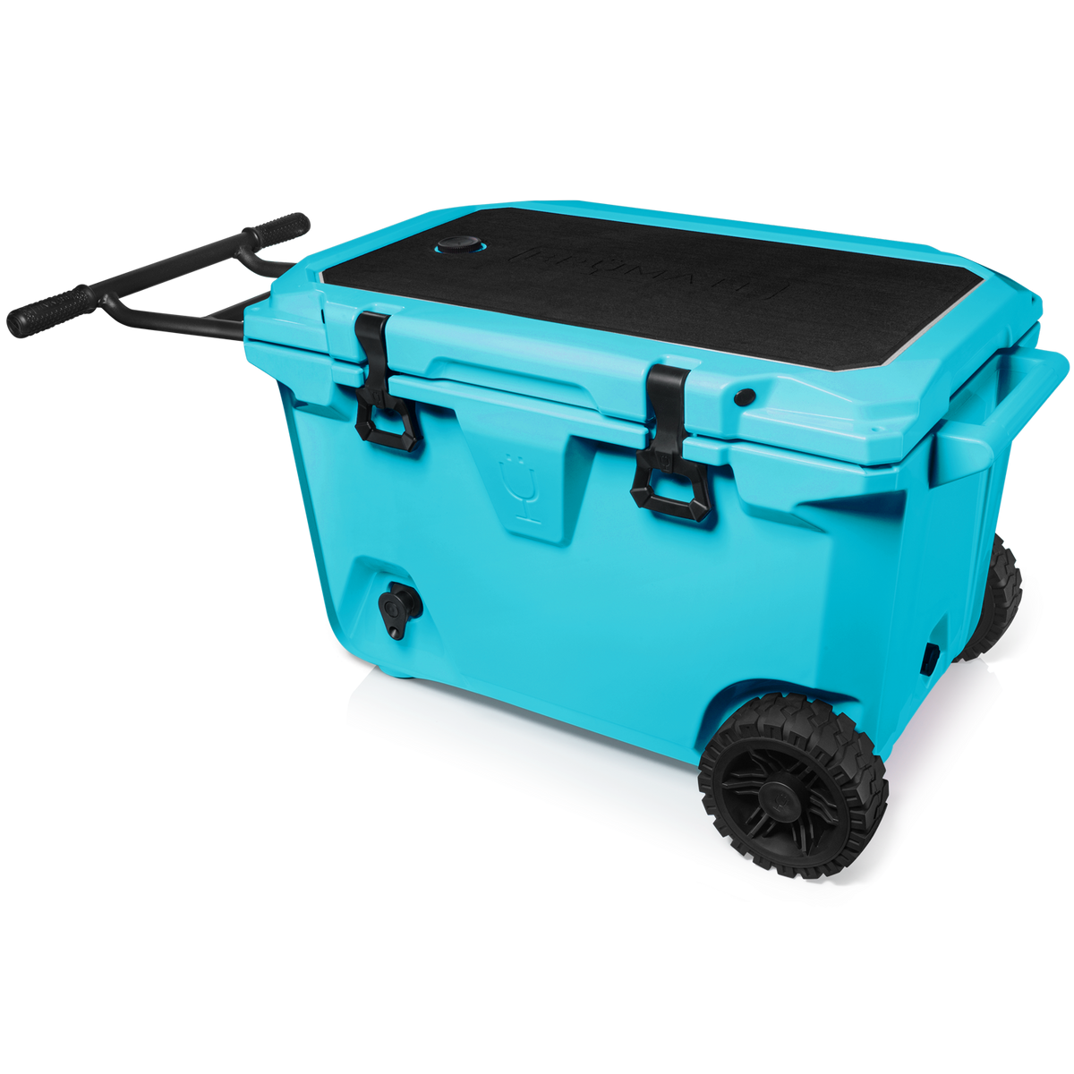 Br Tank 55-Quart Rolling Cooler