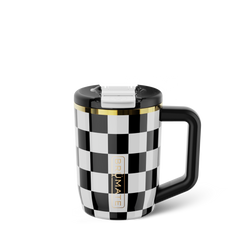 Muv 15oz | Black & White Checker