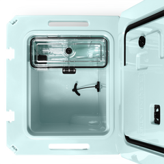 Br Tank 35-Quart Rolling Cooler | Blue Agave