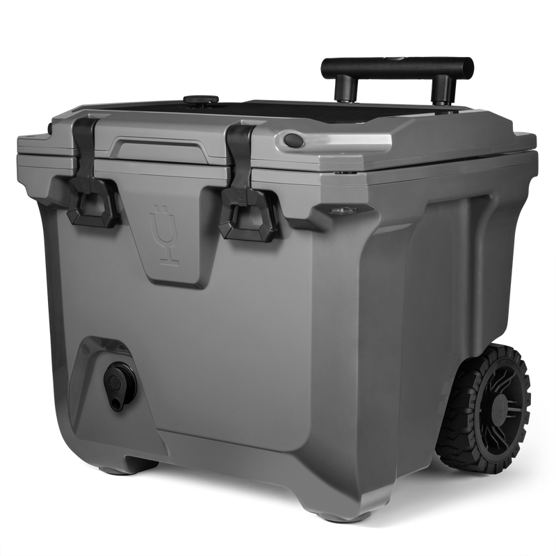 Br Tank 35-Quart Rolling Cooler | Charcoal