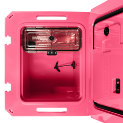Br Tank 35-Quart Rolling Cooler | Neon Pink