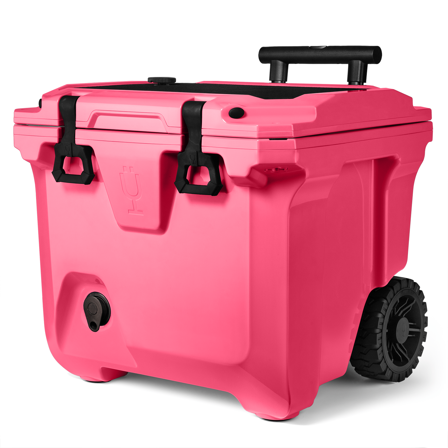 Br Tank 35-Quart Rolling Cooler | Neon Pink