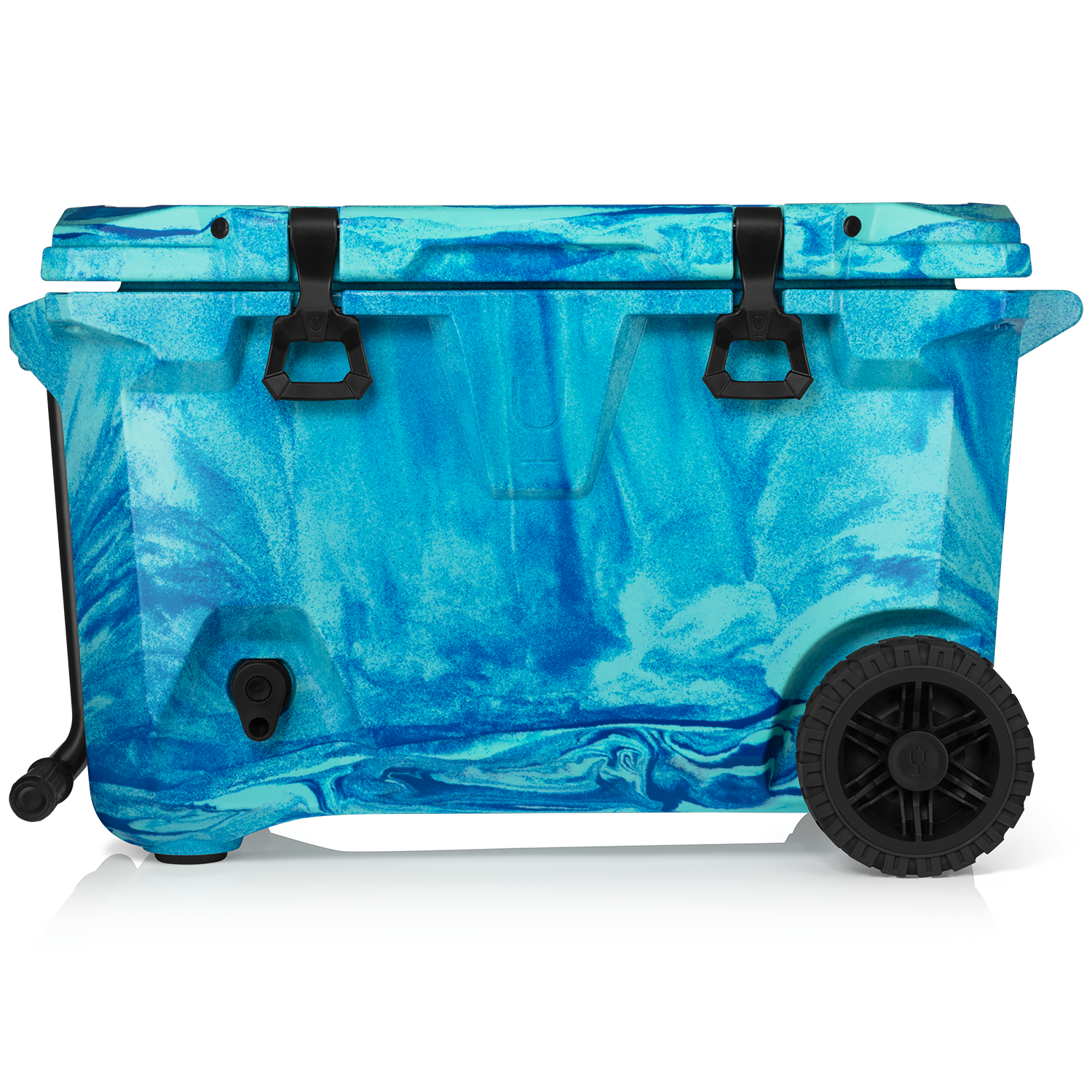 Br Tank 55-Quart Rolling Cooler | Ocean Swirl