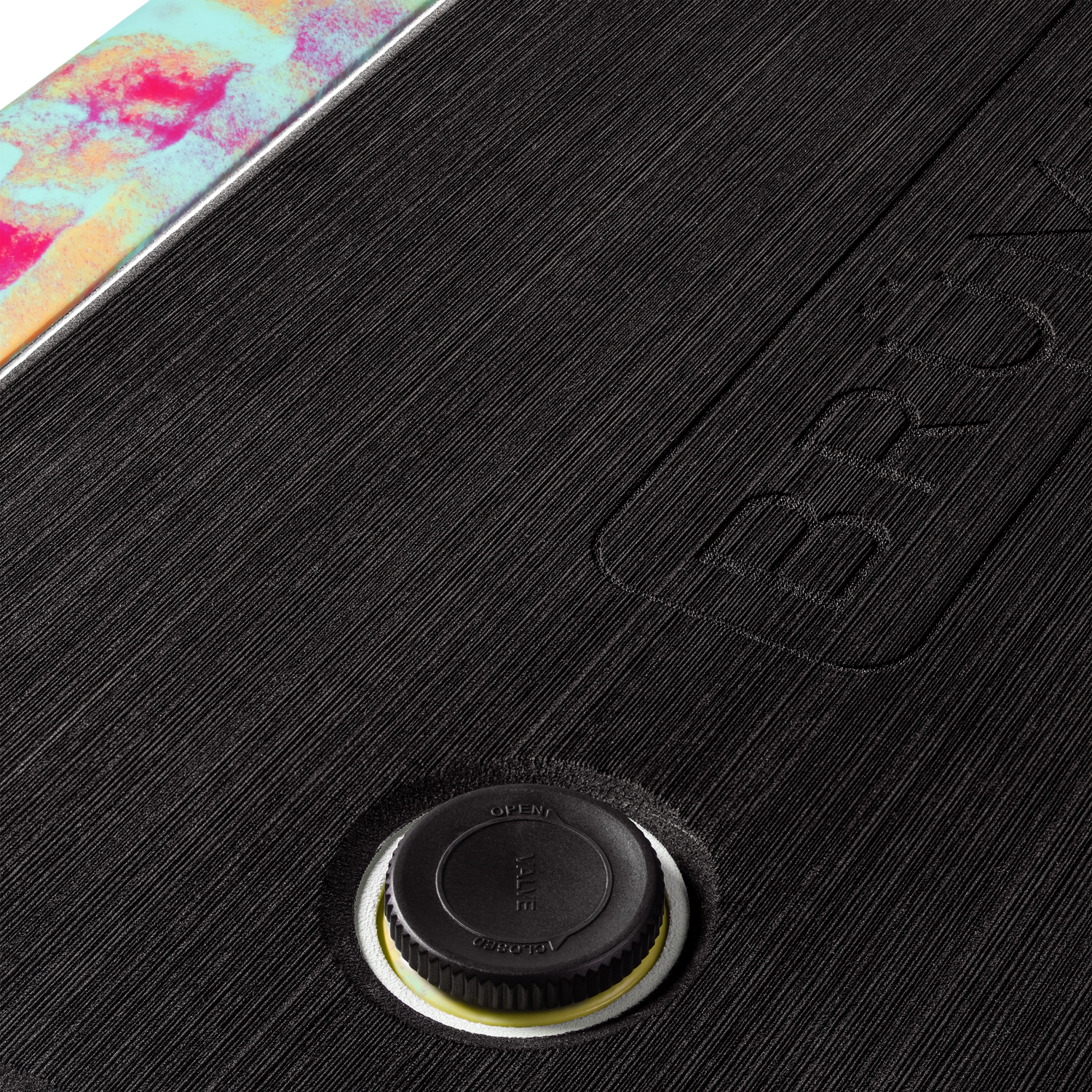 Br Tank 55-Quart Rolling Cooler | Rainbow Swirl