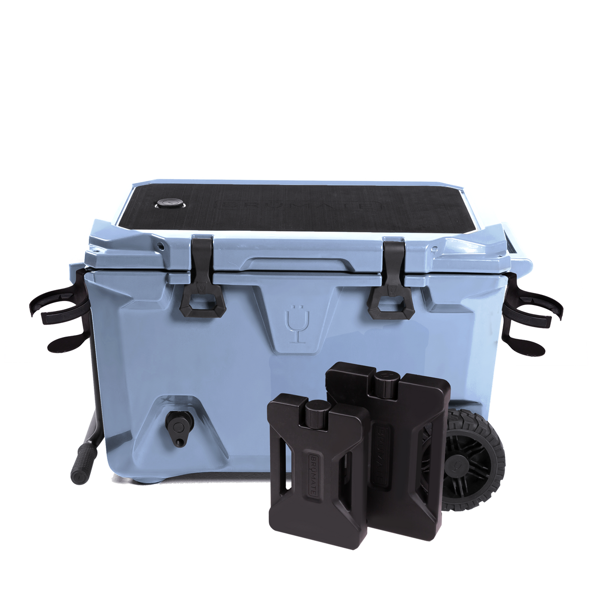 Br Tank 55-Quart Double Drink Holder Cooler Bundle